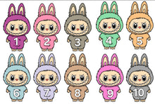 Afbeelding in Gallery-weergave laden, Labubu GEPRINT (kleur naar keuze) *limited*