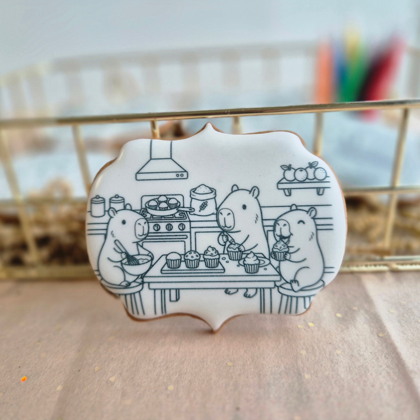 Kleurkoek Capibara's