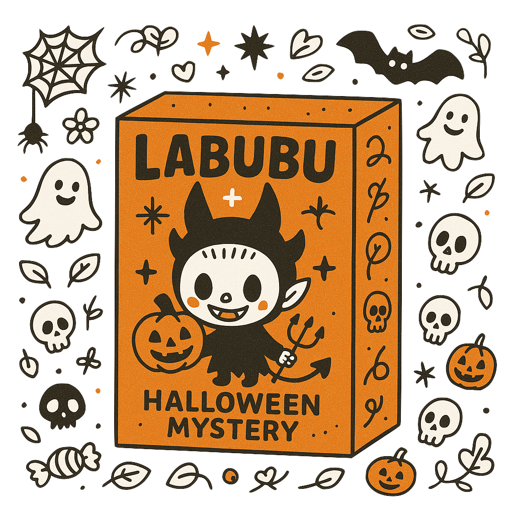 Labubu Halloween mystery box van 6 stuks *LIMITED/PRE ORDER*